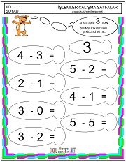 Basit Toplama Çıkarma İşlemi